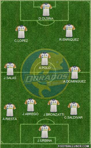 Club Dorados de Sinaloa Formation 2014