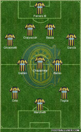 Rosario Central Formation 2014