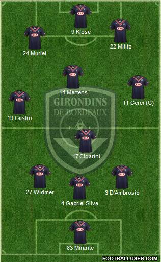 FC Girondins de Bordeaux Formation 2014
