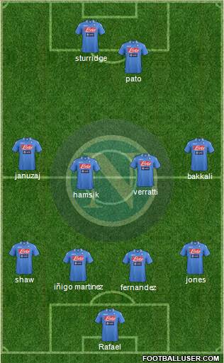 Napoli Formation 2014
