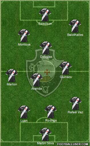 CR Vasco da Gama Formation 2014