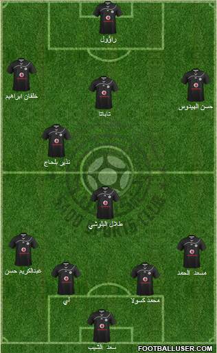 Al-Sadd Sports Club Formation 2014