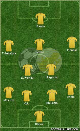 South Africa Formation 2014