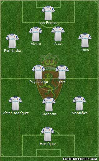R. Zaragoza S.A.D. Formation 2014