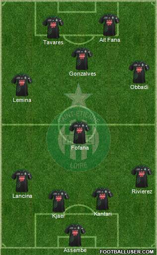 A.S. Saint-Etienne Formation 2014