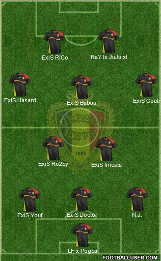 Belgium Formation 2014