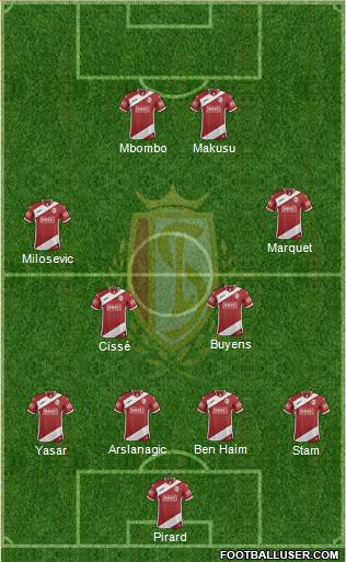 R Standard de Liège Formation 2014