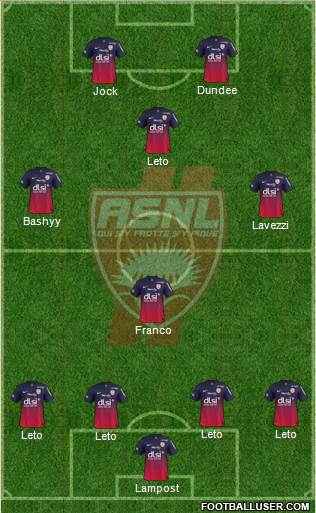 A.S. Nancy Lorraine Formation 2014
