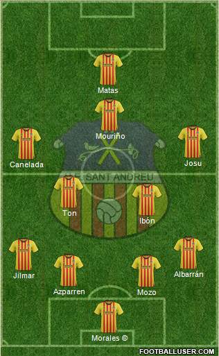 U.E. Sant Andreu Formation 2014