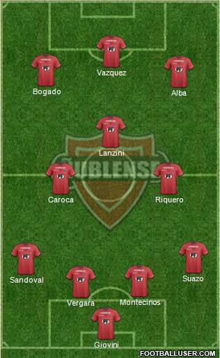 CD Ñublense S.A.D.P. Formation 2014