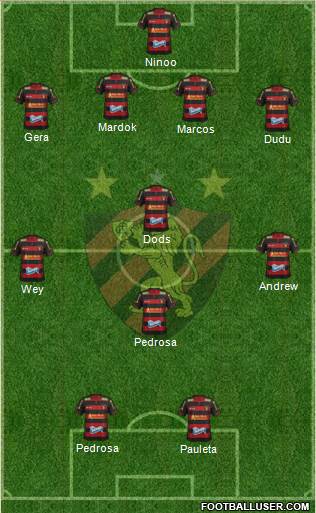 Sport C Recife Formation 2014