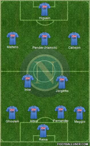 Napoli Formation 2014