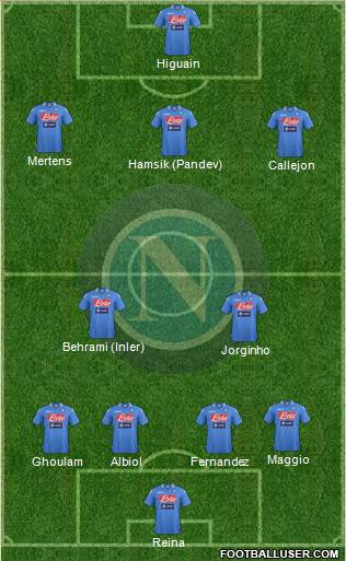Napoli Formation 2014
