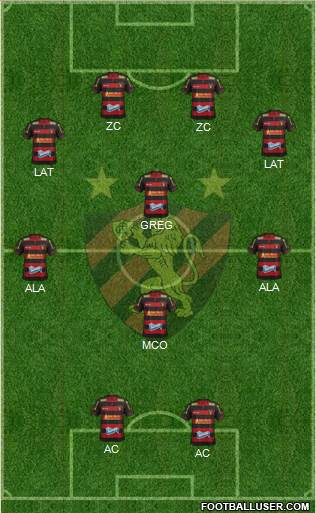 Sport C Recife Formation 2014