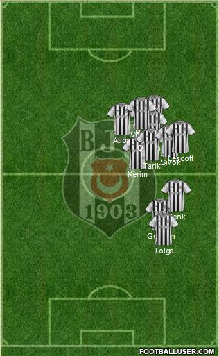 Besiktas JK Formation 2014