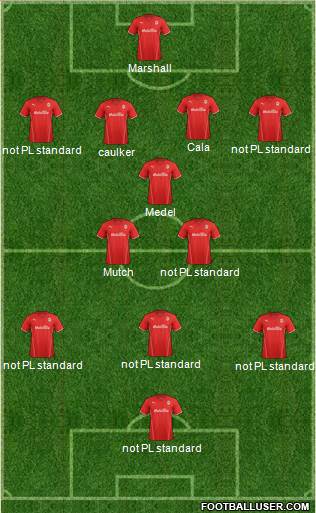 Cardiff City Formation 2014
