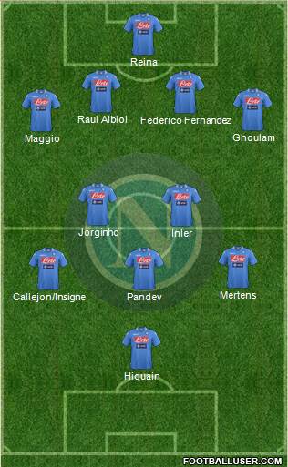 Napoli Formation 2014
