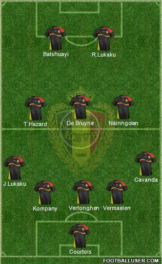 Belgium Formation 2014