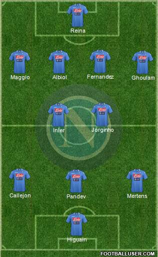 Napoli Formation 2014