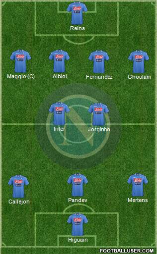 Napoli Formation 2014
