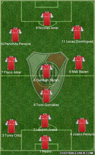 River Plate Formation 2014