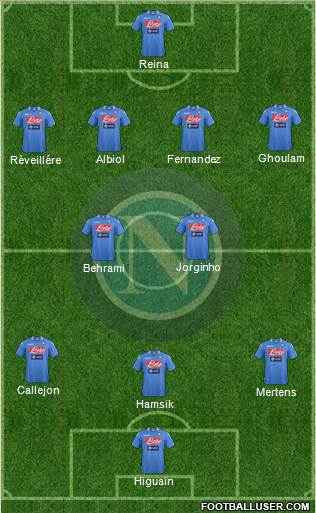 Napoli Formation 2014