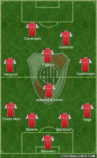 River Plate Formation 2014