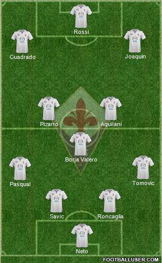 Fiorentina Formation 2014