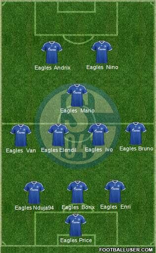 FC Schalke 04 Formation 2014