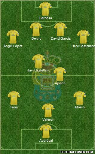 U.D. Las Palmas S.A.D. Formation 2014