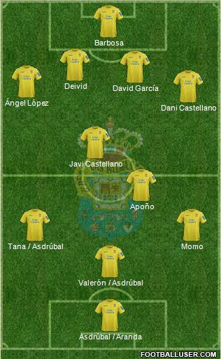 U.D. Las Palmas S.A.D. Formation 2014