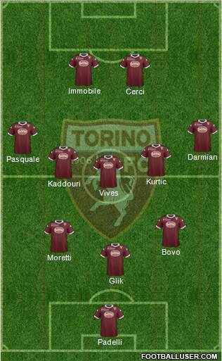Torino Formation 2014
