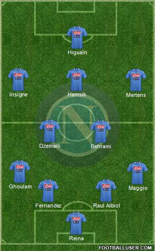 Napoli Formation 2014