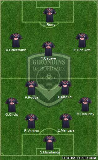 FC Girondins de Bordeaux Formation 2014