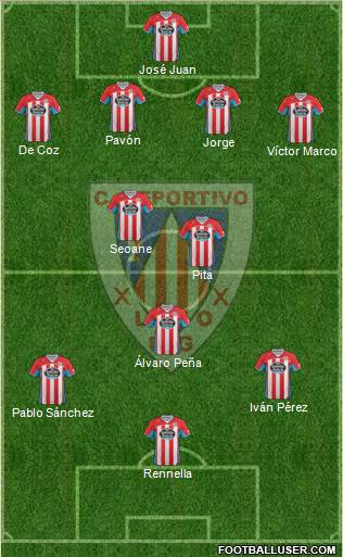 C.D. Lugo Formation 2014