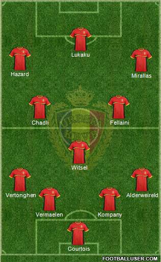 Belgium Formation 2014
