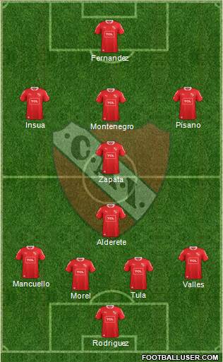 Independiente Formation 2014