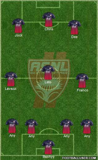A.S. Nancy Lorraine Formation 2014