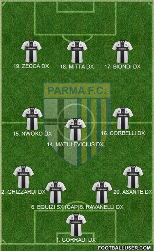 Parma Formation 2014
