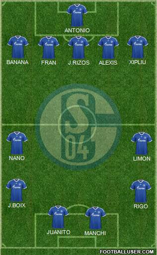 FC Schalke 04 Formation 2014