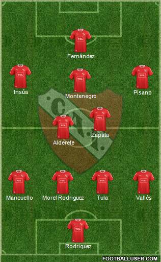 Independiente Formation 2014
