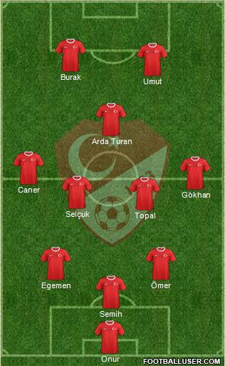 Turkey Formation 2014