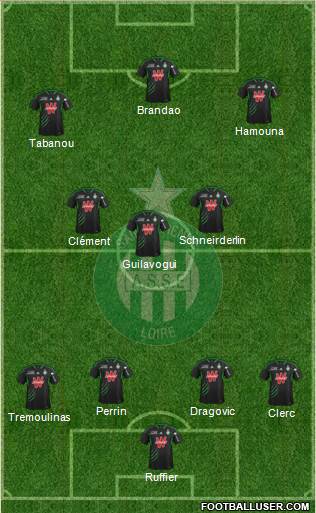 A.S. Saint-Etienne Formation 2014