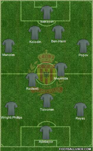 Yellow Red KV Mechelen Formation 2014