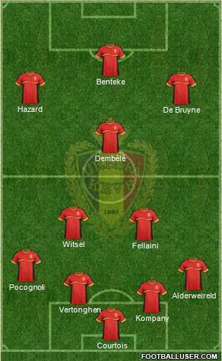 Belgium Formation 2014