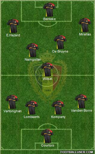 Belgium Formation 2014