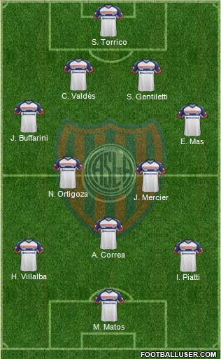 San Lorenzo de Almagro Formation 2014