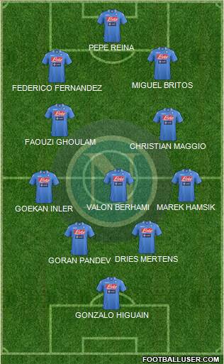 Napoli Formation 2014