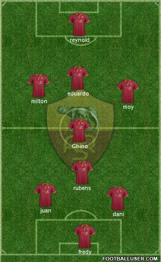 AS Roma Formation 2014