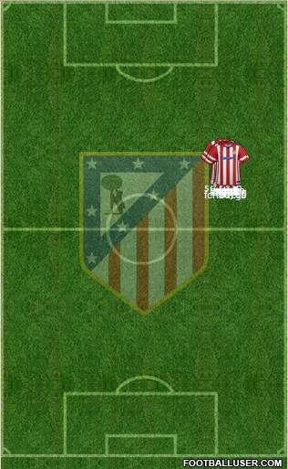 C. Atlético Madrid S.A.D. Formation 2014